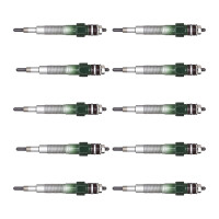 10 Glow Plugs Ceramic Glow Plugs 6.5 V NGK suitable for...