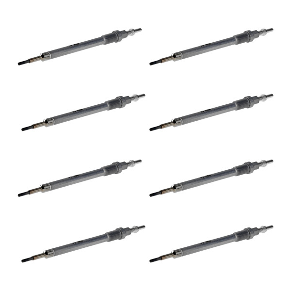 8 Glow Plugs Ceramic Glow Plugs NGK D-Power for e.g. MERCEDES-BENZ E-CLASS