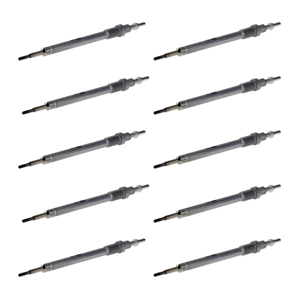 10 Glow Plugs Ceramic Glow Plugs NGK D-Power for e.g. MERCEDES-BENZ E-CLASS