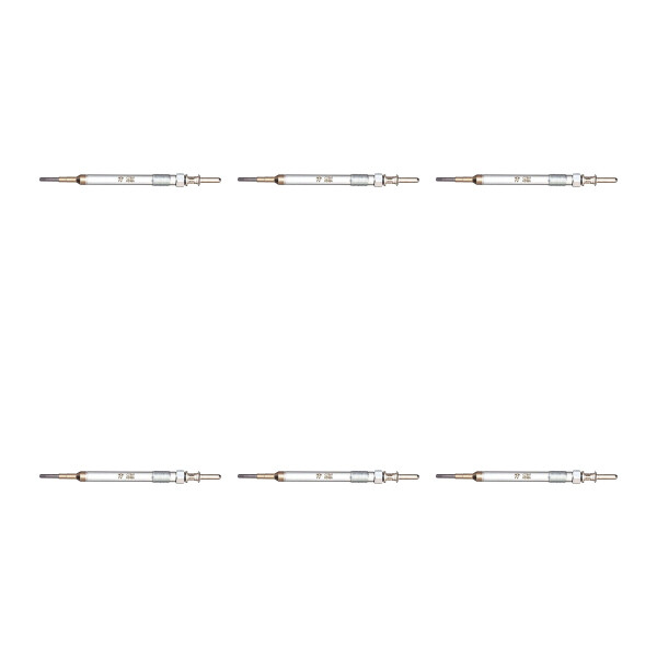6 Glühkerzen Keramik-Glühkerze 7 V NGK Aftermarket-Expertise für u.a. BMW 1er