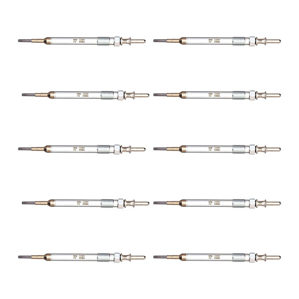 10 Glow Plugs Ceramic Glow Plugs 7 V NGK for BMW 1 Series and others