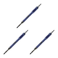 3 Glow Plugs Ceramic Glow Plugs 7 V NGK for HYUNDAI SANTA...