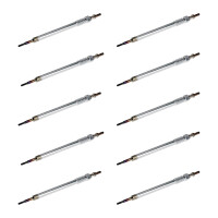 10 Glow Plugs Ceramic Glow Plugs 7 V NGK Aftermarket...