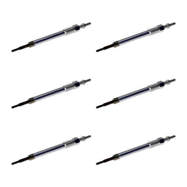 6 Glow Plugs Ceramic Glow Plugs 7 V NGK for e.g. LAND ROVER RANGE ROVER EVOQUE