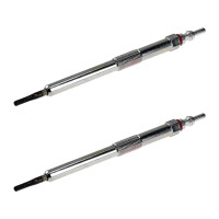 2 Glow Plugs Metal Glow Plugs 5 V NGK Aftermarket...
