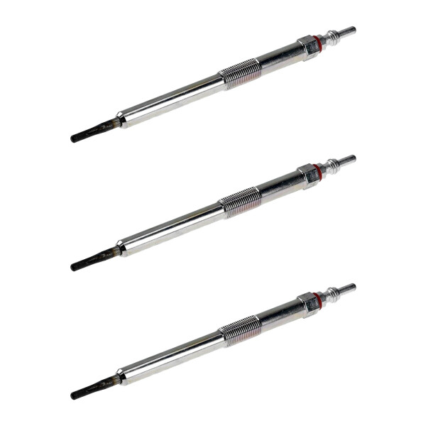 3 Glow Plugs Metal Glow Plugs 5 V NGK Aftermarket Expertise for SSANGYONG REXTON