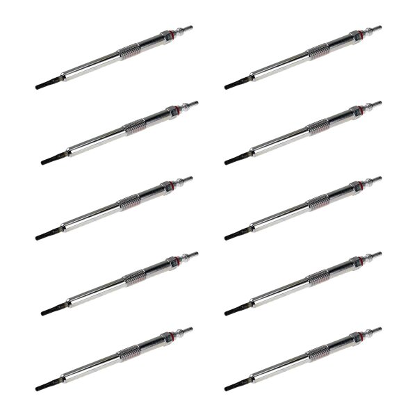 10 Glow Plugs Metal Glow Plugs 5 V NGK IAM expertise for SSANGYONG REXTON