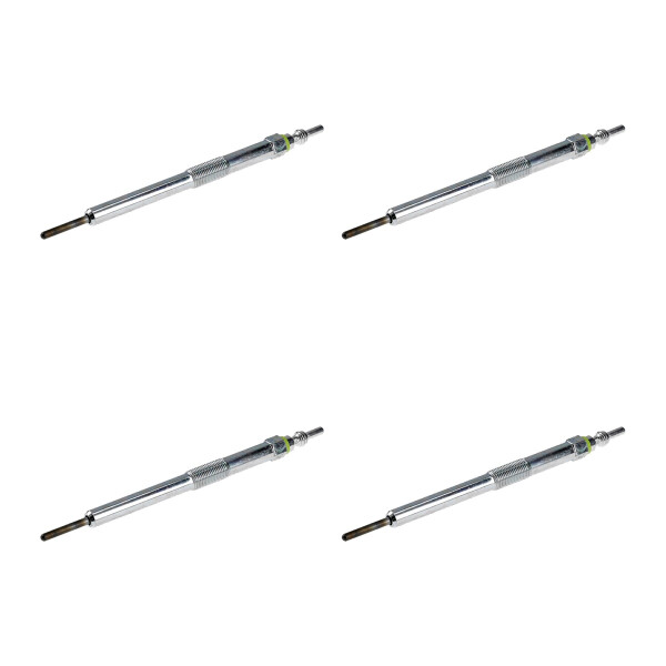 4 Glow Plugs Metal Glow Plugs 11 V NGK D-Power for e.g. SSANGYONG KYRON