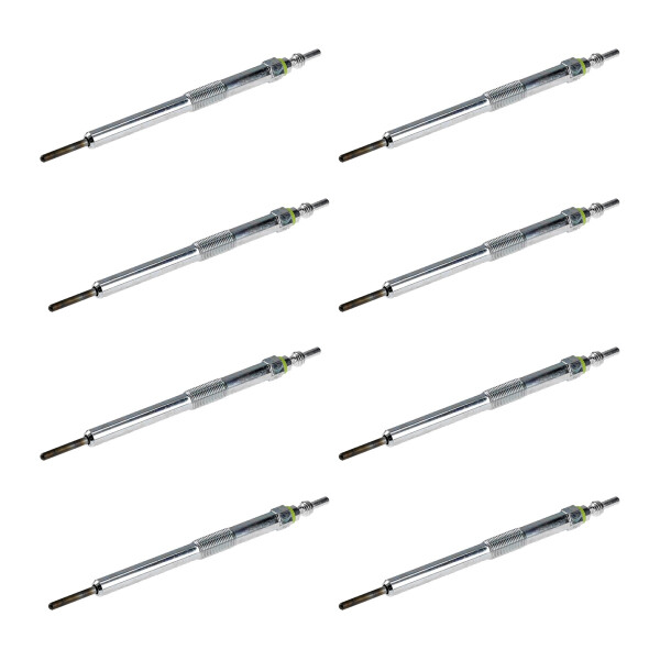 8 Glow Plugs Metal Glow Plugs 11 V NGK D-Power for e.g. SSANGYONG KYRON