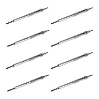 8 Glow Plugs Metal Glow Plugs 11 V NGK D-Power for e.g....