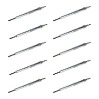10 Glow Plugs Metal Glow Plugs 11 V NGK D-Power for e.g....