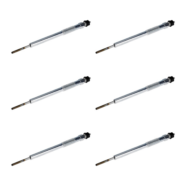6 Glow Plugs Metal Glow Plugs 11 V NGK suitable for KIA CARNIVAL and others