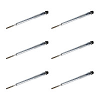 6 Glow Plugs Metal Glow Plugs 11 V NGK suitable for KIA...