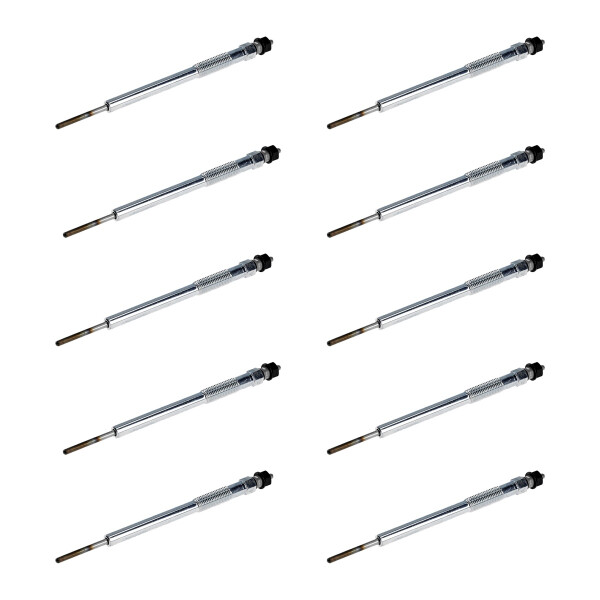 10 Glow Plugs Metal Glow Plugs 11 V NGK suitable for KIA CARNIVAL and others