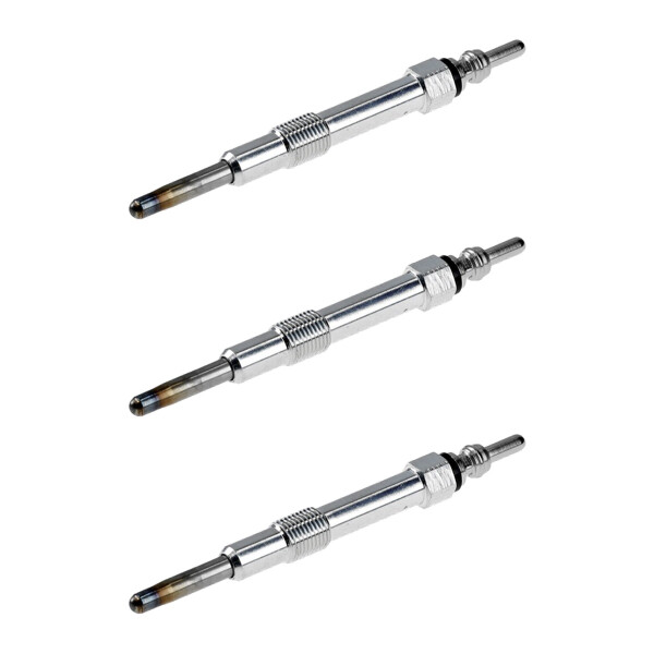 3 Glow Plugs Metal Glow Plugs 11 V NGK D-Power for e.g. ALFA ROMEO 156