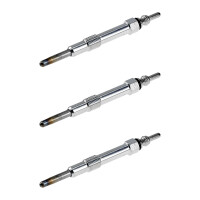 3 Glow Plugs Metal Glow Plugs 11 V NGK D-Power for e.g....