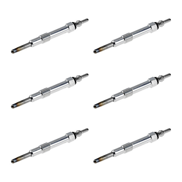 6 Glühkerzen Metall-Glühkerze 11 V NGK D-Power für u.a. ALFA ROMEO 156