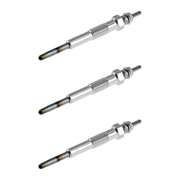 3 Glühkerzen Metall-Glühkerze 11 V NGK IAM-Expertise für u.a. TOYOTA LAND