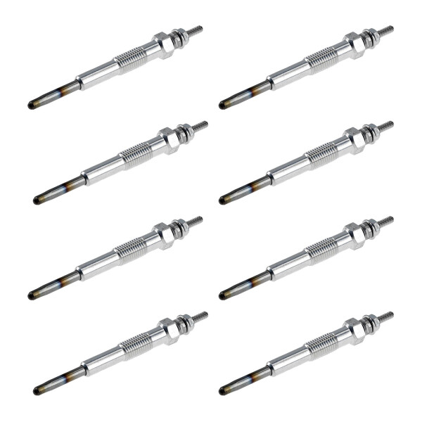 8 Glow Plugs Metal Glow Plugs 11 V NGK suitable for TOYOTA LAND and others