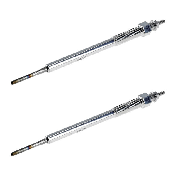 2 Glow Plugs Metal Glow Plugs 11 V NGK D-Power for e.g. TOYOTA HILUX