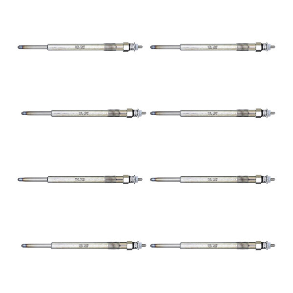 8 Glow Plugs Metal Glow Plugs 11.5 V NGK D-Power for FORD TRANSIT and others