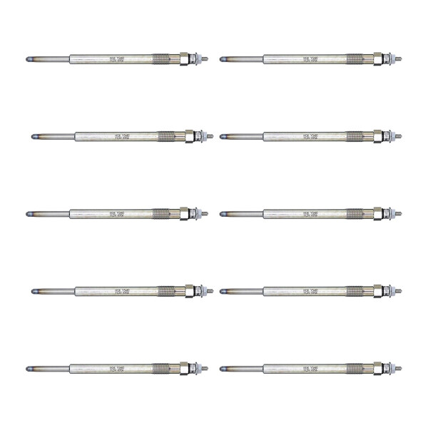 10 Glühkerzen Metall-Glühkerze 11,5 V NGK D-Power für u.a. FORD TRANSIT