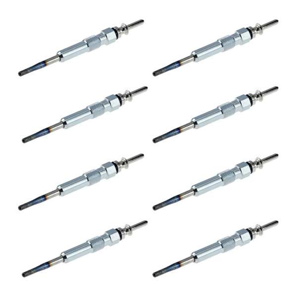 8 Glühkerzen Metall-Glühkerze 5 V NGK IAM-Expertise D-Power für u.a. BMW 5er