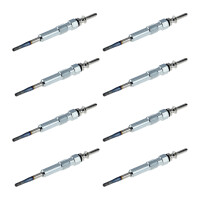 8 Glühkerzen Metall-Glühkerze 5 V NGK...