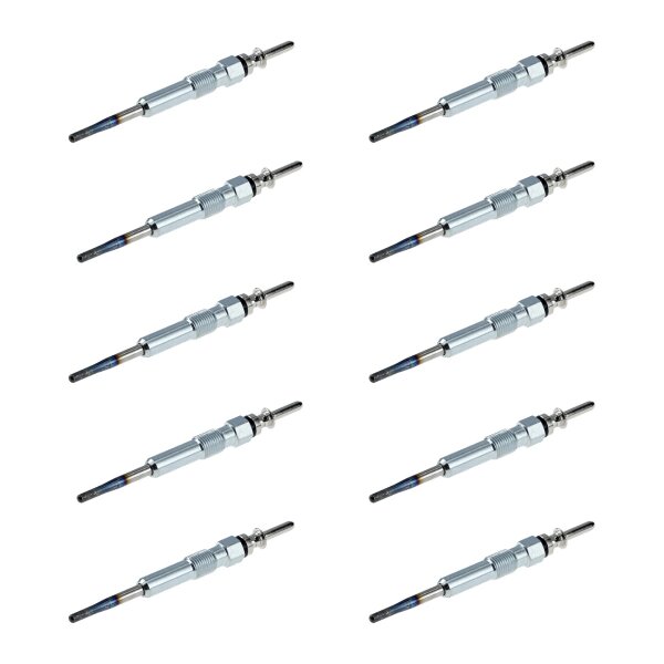 10 Glühkerzen Metall-Glühkerze 5 V NGK IAM-Expertise D-Power für u.a. BMW 5er