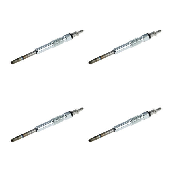 4 Glow Plugs Metal Glow Plugs 11 V NGK D-Power for e.g. SMART FORTWO