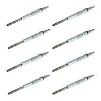8 Glow Plugs Metal Glow Plugs 11 V NGK D-Power for e.g....