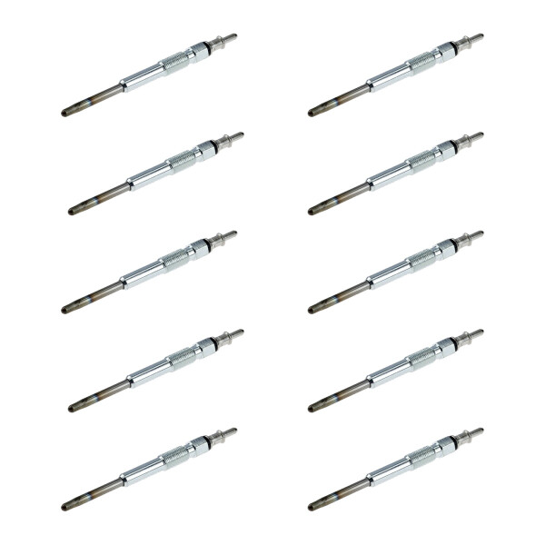 10 Glühkerzen Metall-Glühkerze 11 V NGK D-Power für u.a. SMART FORTWO