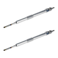 2 Glow Plugs Metal Glow Plugs 11 V NGK D-Power for e.g....