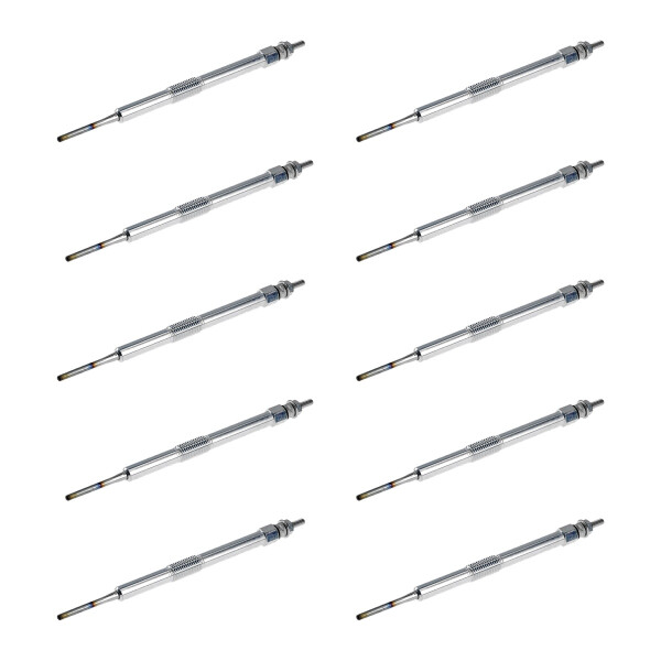 10 Glow Plugs Metal Glow Plugs 11 V NGK D-Power for e.g. TOYOTA COROLLA
