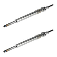 2 Glow Plugs Metal Glow Plugs 11 V NGK D-Power suitable...