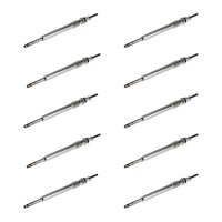 10 Glow Plugs Metal Glow Plugs 11 V NGK D-Power suitable...