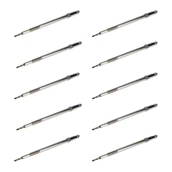 10 Glühkerzen Metall-Glühkerze 11 V NGK IAM-Expertise für u.a. RENAULT TRUCKS