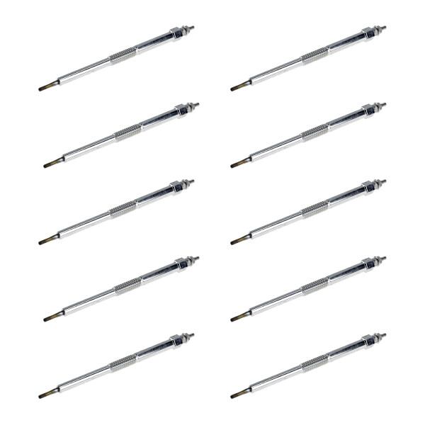 10 Glow Plugs Metal Glow Plugs 11 V NGK D-Power for e.g. NISSAN NAVARA