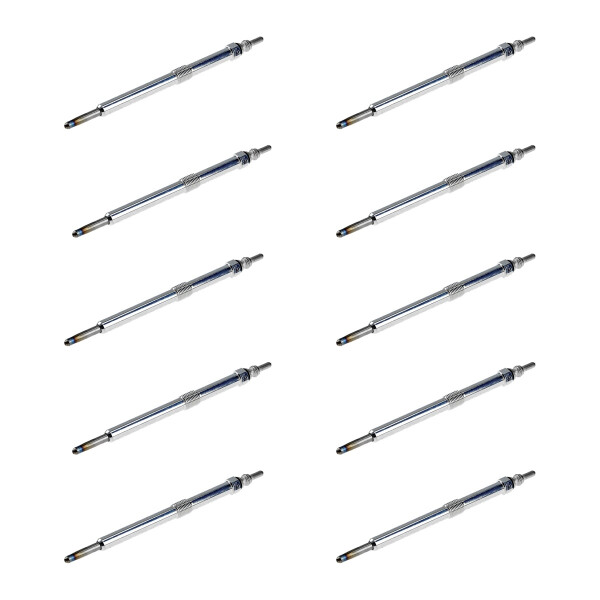 10 Glow Plugs Metal Glow Plugs 11 V NGK D-Power for e.g. NISSAN INTERSTAR