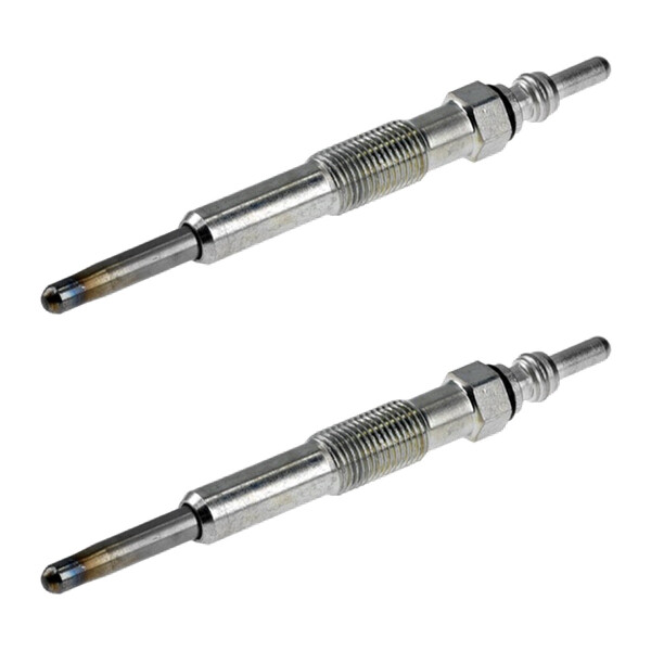 2 Glow Plugs Metal Glow Plugs 11 V NGK D-Power for e.g. RENAULT CLIO