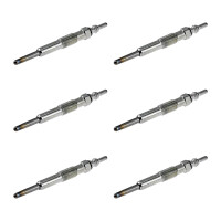 6 Glow Plugs Metal Glow Plugs 11 V NGK D-Power for e.g....