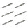 6 Glow Plugs Metal Glow Plugs 11 V NGK D-Power for e.g. RENAULT CLIO