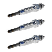 3 Glow Plugs Metal Glow Plugs 11 V NGK Aftermarket...