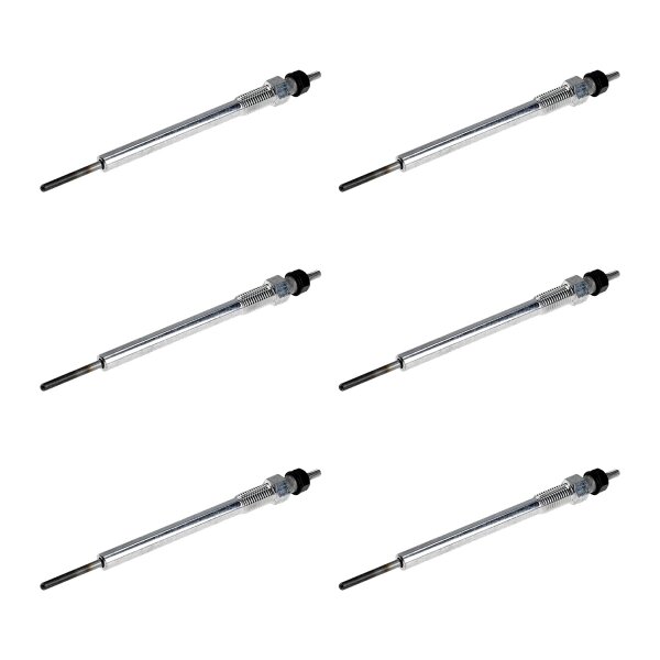 6 Glow Plugs Metal Glow Plugs 11 V NGK suitable for HYUNDAI H-1 and others