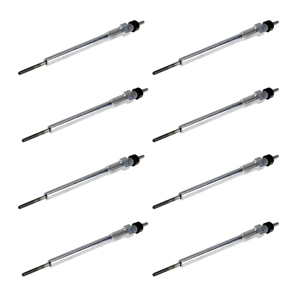 8 Glow Plugs Metal Glow Plugs 11 V NGK suitable for HYUNDAI H-1 and others