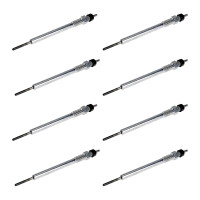 8 Glow Plugs Metal Glow Plugs 11 V NGK suitable for...