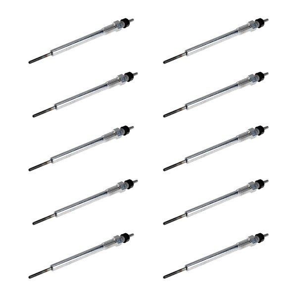 10 Glow Plugs Metal Glow Plugs 11 V NGK suitable for HYUNDAI H-1 and others