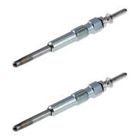 2 Glow Plugs Metal Glow Plugs 11 V NGK D-Power suitable...