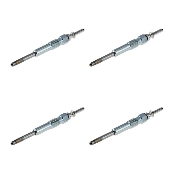 4 Glow Plugs Metal Glow Plugs 11 V NGK D-Power suitable for e.g. BMW 3 Series