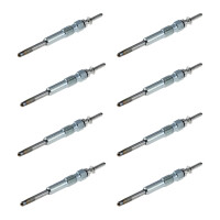 8 Glow Plugs Metal Glow Plugs 11 V NGK D-Power suitable...